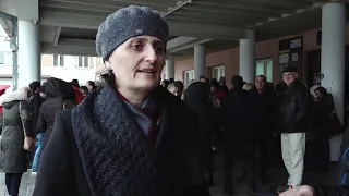 Protest provetnih radnika protiv nasilja Marija Radosavljević – profesorka biologije i predsednik si