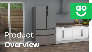 Haier American Fridge Freezer HB26FSSAAA Product Overview | ao.com