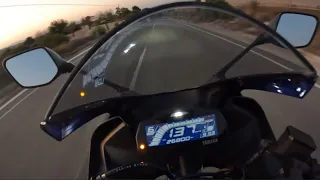 POV Yamaha YZF R125 2019 - Fast Ride 🔥- GoPro Hero 10 [4K]