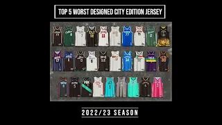 TOP 5 WORST DESIGNED CITY EDITION JERSEYS