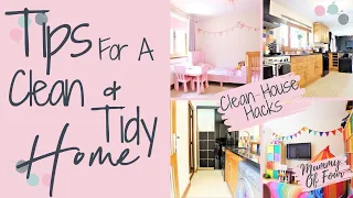 HOW TO KEEP YOUR HOUSE CLEAN WITH KIDS | CLEAN HOME HACKS | TIDY HOUSE HABITS | CLEAN WITH ME UK