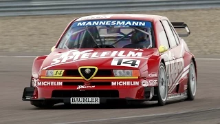 Alfa Romeo 155 V6 Ti (DTM) - Track action, street circuit and Pure Sound!