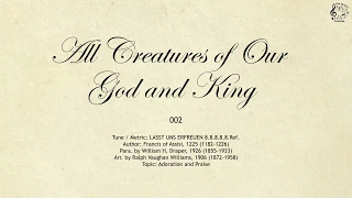 002 All Creatures of Our God and King || SDA Hymnal || The Hymns Channel