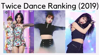 Twice Dance Ranking (2019)