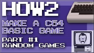 How to Make a C64 Game in BASIC Ep.1 [HOW2] | Nostalgia Nerd