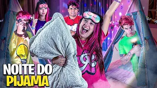 NOITE DO PIJAMA COM OS ROSA *Festa, trolagem e medo!