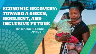 التعافي الاقتصادي: نحو مستقبل أخضر ينعم فيه الجميع بالصمود ولا يقصي أحدا | اجتماعات الربيع لعام 2021