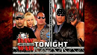 The Undertaker & Kane vs Stone Cold Steve Austin & The Rock w/ Debra 3/26/01