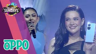 Bea Alonzo, Thea Astley, and Bianca Umali show off Oppo Reno 10’s unique style! | All-Out Sundays