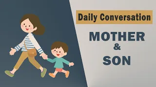 How to make daily English conversation at home || Dialogue between mother and son || ELS