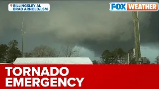 Tornado Emergency Issued In Central Alabama