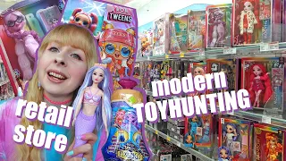 Modern DOLLHUNTING in retail stores - LOL tweens, Rainbow Shadow High, Barbie, Magic Mixies Pixlings