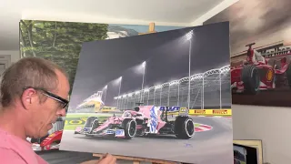"Checo's First", celebrating Sergio Perez winning for Racing Point F1 at the 2020 Sakhir Grand Prix.