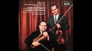 Mozart: Sinfonia Concertante - Igor & David Oistrakh /모차르트: 신포니아 콘체르탄테 - 이고르 & 다비드 오이스트라흐