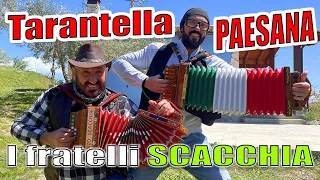 TARANTELLA PAESANA: i fratelli SCACCHIA campioni del mondo di organetto