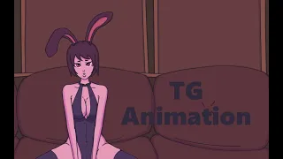 Bunny Girl Drink TG Animation