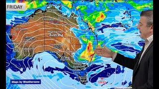 OZ 7 Day - Eastern drenching, then cooler + Darwin’s possible cyclone risk