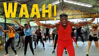 Diamond Platnumz Ft Koffi Olomide - WAAH | Dance Choreography | Chiluba Dance Class @chilubatheone