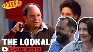 British Family React! George Dates A Girl Who Looks Just Like Jerry | The Cartoon | Seinfeld