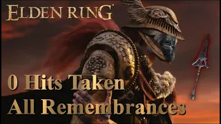 ELDEN RING - All Remembrances No-Hit Run (World's First No Magic)