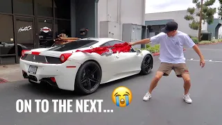 Saying Goodbye to my Red Ferrari...