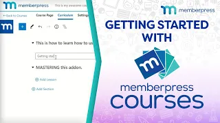 Getting Started with MemberPress Courses