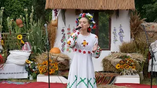 Наталя Костів з піснею "Ой у вишневому саду" Українські співаночки   07 08 2022