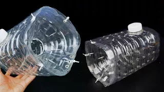 教大家用塑料瓶制作一个捕鱼陷阱