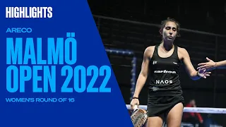 Highlights 🚺 Round of 16 (2) Areco Malmö Open 2022
