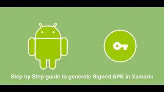 Xamarin: How to sign an Android APK file in Visual Studio for Mac for beginners