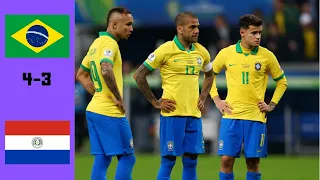 BRAZIL vs PARAGUAY (PENALTIES)! l Copa America 2019 l English Commentary