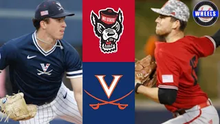 #23 NC State vs #10 Virginia Highlights | 2024 College Baseball Highlights