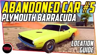 NEED FOR SPEED PAYBACK: Abandoned Car #5 Location Guide - PLYMOUTH BARRACUDA