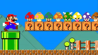 Super Mario Bros. but there are MORE Custom MUSHROOM Characters! || MARIO HP 2