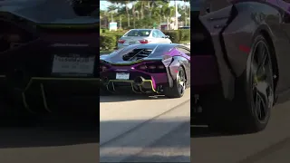 Lamborghini SIAN Accelerating from Lamborghini Miami