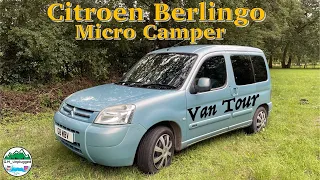 Citroen Berlingo van tour micro camper