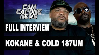 Kokane & Cold 187um Of Above The Law On NWA/ Death Row/ Tupac vs Nas/ Biggie/ Ice Cube/ Suge Knight