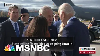 Hot Mic Picks Up Sen. Schumer's Comments On Midterms