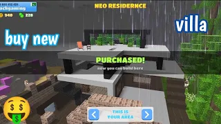 buy brand new Villa🤑 in My first day in party craft like Minecraft