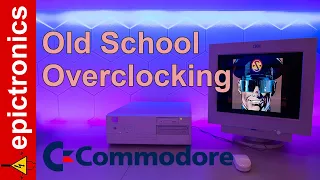 Commodore 486 overclocking for DOS gaming. Restoration and repair. The mystery is still not solved