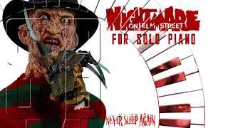 A Nightmare on Elm Street | Freddy's Theme | Piano Cover by Bullbaylissmusic