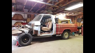 67-72 Ford pickup frame shortening the right way!