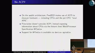 Porting FreeBSD to Firecracker by:Colin Percival
