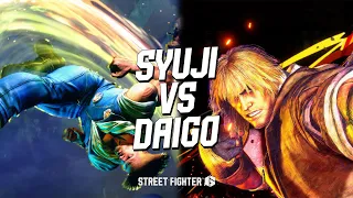 SF6 Syuji (Guile) vs Daigo (Ken) Street Fighter 6