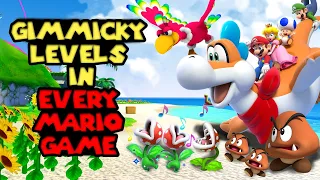 The Most Gimmicky Levels in Every Mario Game