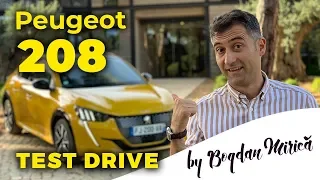 PEUGEOT 208 benzină și electric - test drive de Bogdan Mirică