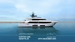 Luxury SuperYacht - Custom Line Navetta 33 - Ferretti Group - 13th December 2021 - Ancona, Italy