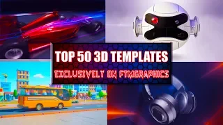 Top 50 FREE 3D Sony Vegas Pro Intro Templates