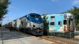 Amtrak AAPRCO Private Car Train in South Florida! (+Tri-Rail Deadhead)