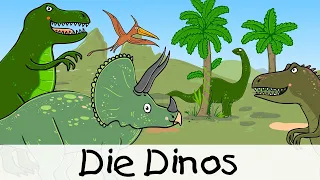 Die Dinos || Kinderlieder zum Lernen